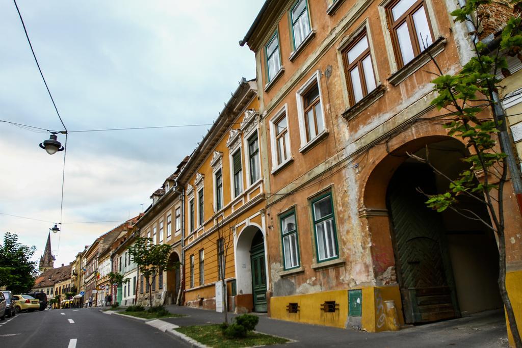 Ferienwohnung Historical Studio Hermannstadt Exterior foto
